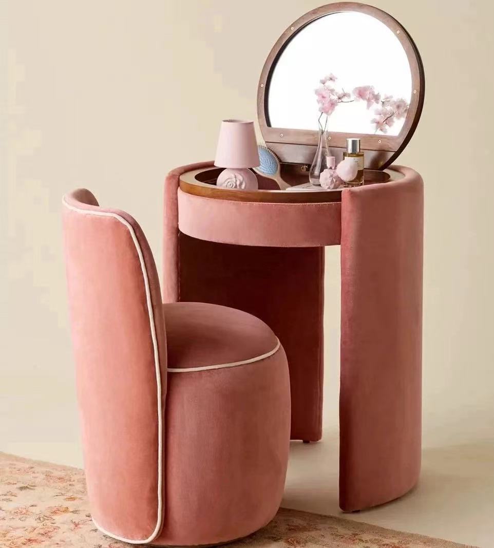 Voska™ Vanity &  Stool Set