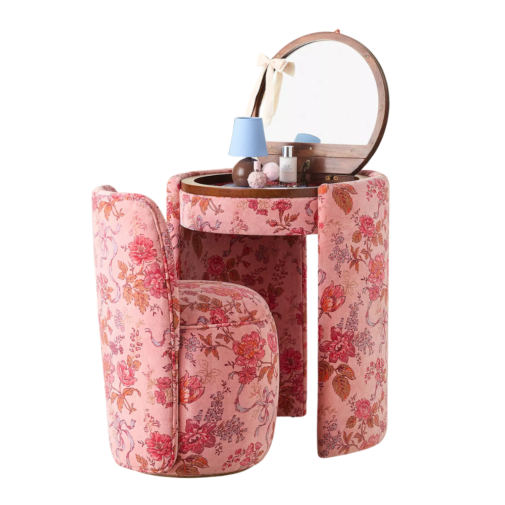 Voska™ Vanity &  Stool Set