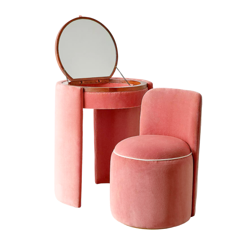 Voska™ Vanity &  Stool Set